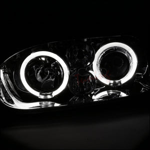 169.95 Spec-D Projector Headlights VW Golf MK3 / Cabrio (93-98) Halo LED - Black or Chrome - Redline360