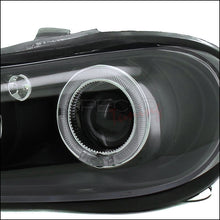 Load image into Gallery viewer, 169.95 Spec-D Projector Headlights Chevy Malibu / Cutlass (1997-2003) Halo LED Black /Chrome - Redline360 Alternate Image