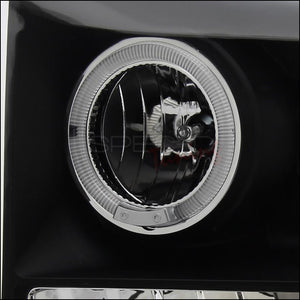179.95 Spec-D Projector Headlights Ford F250 F350 F450 (99-04) LED Halo DRL - Black / Chrome / Smoked - Redline360