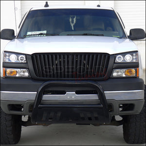 169.96 Spec-D Projector Headlights Chevy Silverado (03-07) Avalanche (03-06) [Dual Halo] Chrome or Black  Housing - Redline360