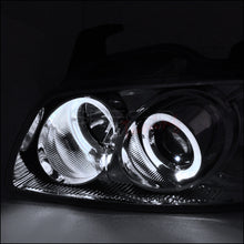 Load image into Gallery viewer, 179.50 Spec-D Projector Headlights Nissan Sentra (2004-2005-2006) Dual LED Halo - Black or Chrome - Redline360 Alternate Image