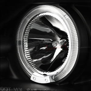 169.95 Spec-D Projector Headlights Scion tC (2005-2010) Dual Halo - Black / Chrome / Smoke - Redline360