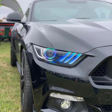 Load image into Gallery viewer, Oracle Headlight DRL + Halo Kit Ford Mustang V6 GT Shelby (15-17) Dynamic ColorSHIFT 1335-332 - Default Title Alternate Image