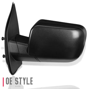 DNA Side Mirror Nissan Armada (05-15) [OEM Style / Powered + Heated + Textured Black] Driver / Passenger Side