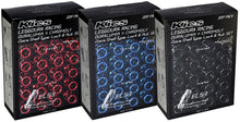 Load image into Gallery viewer, Project Kics Lug Nut Set [Leggdura Racing Shell RL53 Type - 20 PCS - M12X1.50 or M12X1.25] Red / Blue / Black Finish Alternate Image