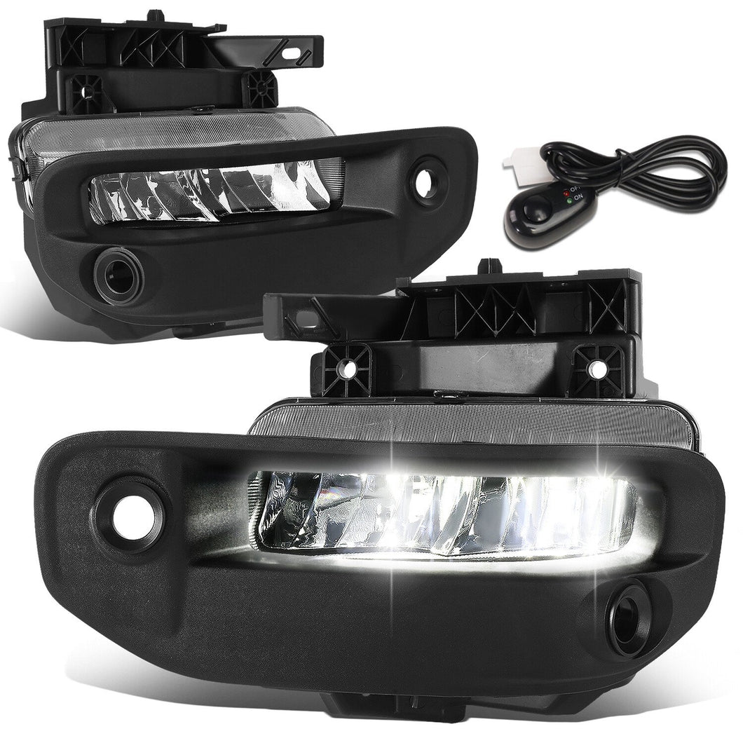 DNA LED Fog Lights Dodge Ram 1500 (19-21) OE Style - Clear or Smoked Lens