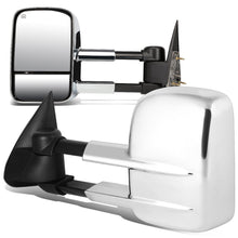 Load image into Gallery viewer, DNA Towing Mirrors Chevy Silverado (03-07) Black or Chrome + Optional Signal Light + Powered or Manual Alternate Image