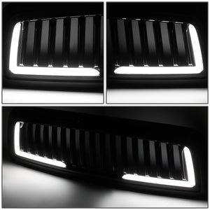 DNA Grill Dodge Ram 1500 (09-12) [Badgeless Vertical Slat Style] Glossy Black or Matte Black