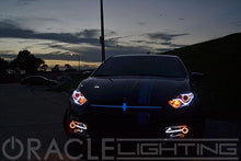Load image into Gallery viewer, Oracle Illuminated Grill Crosshairs Dodge Dart (2013-2016) Multicolored - U/V Purple Alternate Image