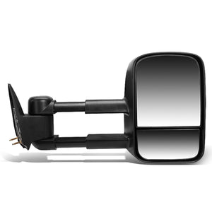 DNA Towing Mirrors Chevy Silverado (99-07) Black or Chrome + Optional Signal Light + Manual Non-Heated