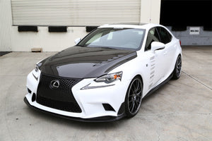 901.00 SEIBON Carbon Fiber Hood Lexus IS200/IS250 IS300/IS350 (2014-2020) OEM/BT/TV Style - Redline360