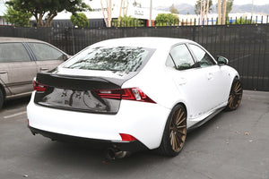 661.00 SEIBON Carbon Fiber Rear Diffuser Lexus IS250/IS300/IS350 (14-16) OE/RF/TP Style - Redline360