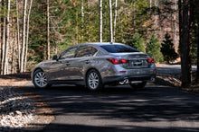 Load image into Gallery viewer, MBRP Exhaust Infiniti Q60 3.0L RWD/AWD (17-21) 3" Pro Catback w/ Polished or Carbon Fiber Tips - Moderate (Street Profile) / Polished Alternate Image