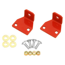 Load image into Gallery viewer, BMR End Link Mounting Brace Chevy Camaro (2010-2011) [Rear Lower Control Arm] Red or Black - Red Alternate Image