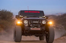 Load image into Gallery viewer, Go Rhino Rockline Front Bumper Jeep Wrangler JK (2018) - Stubby w/ Over rider Light Mount Bar / Winch &amp; LED Ready - Default Title Alternate Image