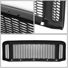 Load image into Gallery viewer, DNA Grill Ford F250 F350 F450 F550  (05-07) [Badgeless Honeycomb Mesh Grille Style] Gloss Black or Polished Chrome Alternate Image