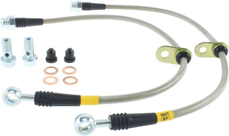 StopTech Stainless Brake Lines Lincoln MKX (07-15) Rear Set - 950.6150 ...