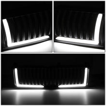 Load image into Gallery viewer, DNA Grill Chevy Silverado 1500 (1999-2002) Black w/ Integrated LED DRL Lights Alternate Image
