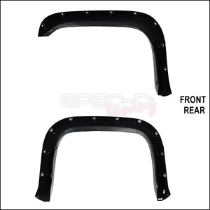 129.95 Spec-D Fender Flares Dodge Ram (94-01) 1500 2500 3500 - Pocket or Textured Style - Redline360