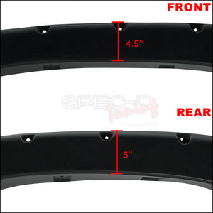 129.95 Spec-D Fender Flares GMC Sierra / Chevy Silverado (99-06) Rugged Offroad Style - Redline360