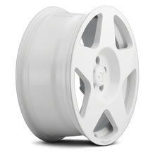 Load image into Gallery viewer, 345.00 fifteen52 Tarmac Wheels (18x8.5 5x108 +42 Offset 63.4mm Bore) Rally White / Asphalt Black / Gold - Redline360 Alternate Image