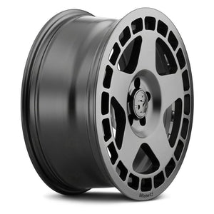 335.00 fifteen52 Turbomac Wheels (18x8.5 5x114.3 +30mm / +48mm Offset) Asphalt Black / Rally White Finish / Gold - Redline360