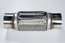 Load image into Gallery viewer, 49.99 Rev9 Stainless Steel Flex Section (3.5&quot; x 8&quot; x 12&quot;) Flex Pipe Exhaust Coupling with Mild Steel Ends - Redline360 Alternate Image