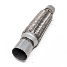 Load image into Gallery viewer, 39.99 Rev9 Stainless Steel Flex Section (2&quot; x 10&quot; x 14&quot;) Flex Pipe Exhaust Coupling with Mild Steel Ends - Redline360 Alternate Image