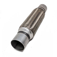 Load image into Gallery viewer, Rev9 Stainless Steel Flex Section (2.25" x 10" x 14") Flex Pipe Exhaust Coupling w/ Mild Steel Ends - Default Title Alternate Image