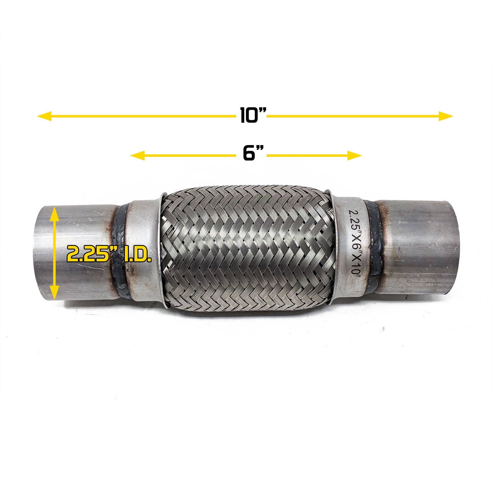 Rev9 Stainless Steel Flex Section (2.25