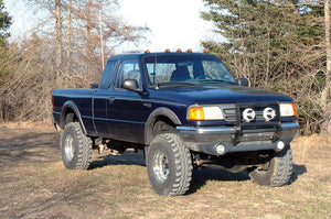 Rough Country Lift Kit Ford Ranger 4WD (83-97) 4" Suspension Lift Kits w/ Lifted Coil & Leaf Springs