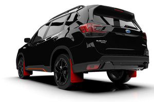 153.99 Rally Armor Mud Flaps Subaru Forester (2019-2021) Black / Red / Orange / White - Redline360