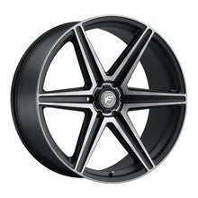 Load image into Gallery viewer, Forgestar X6 Wheels (24x10 6x139.7 ET+25 106.1) Satin Black or Black MACH DDT - Black MACH DDT Alternate Image