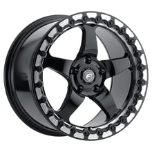 Load image into Gallery viewer, Forgestar D5 Beadlock Wheels (17x10 5x114.3 ET+50 78.1) Gloss Black Mach Alternate Image