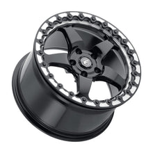 Load image into Gallery viewer, Forgestar D5 Beadlock Wheels (17x10 5x114.3 ET+50 78.1) Gloss Black Mach Alternate Image