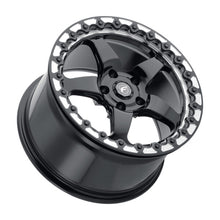 Load image into Gallery viewer, Forgestar D5 Beadlock Wheels (15x10 5x114.3 ET+25 78.1) Gloss Black Mach Alternate Image