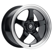 Load image into Gallery viewer, Forgestar D5 Drag Wheels (15x10 5x114.3 ET+50 78.1) Gloss Black Mach - Default Title Alternate Image