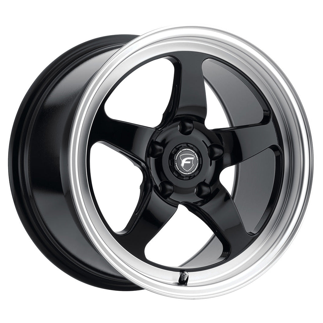 Forgestar D5 Drag Wheels (17x10 5x120 ET+45 78.1) Gloss Black Mach