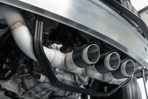 1544.99 MBRP Exhaust Acura NSX (17-21) Armor Pro Muffler Delete w/ Carbon Fiber Tips - Redline360