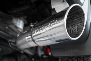 469.99 MBRP Exhaust GMC Sierra 6.6 V8 (20-21) 2500 3500 4" Touring Catback Stainless or Aluminized - Redline360