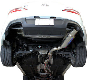 529.95 ISR Exhaust Hyundai Genesis 2.0T (09-18) Single GT Muffler IS-GT-GEN20 - Redline360