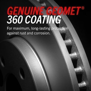 278.96 PowerStop Z17 Evolution Geomet Coated Rotor Brake Kit Ford F350 Super Duty (2005-2010) Front or Rear - Redline360