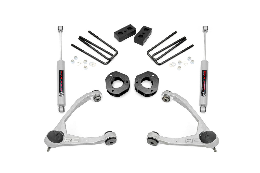 Rough Country Lift Kit GMC Sierra 1500 2WD (07-18) [3.50