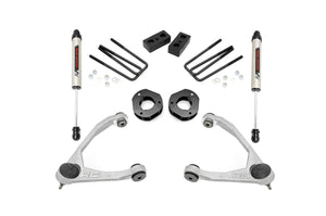 Rough Country Lift Kit GMC Sierra 1500 2WD (07-18) [3.50" Lift] w/ or w/o Struts