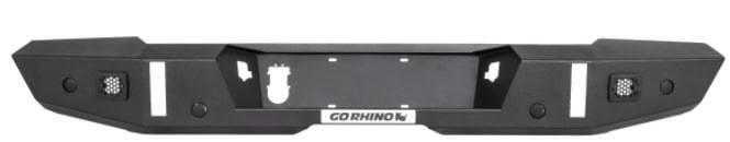 664.07 Go Rhino Trailline Rear Bumper Jeep Gladiator JT (20-21) [Full Width/Winch Ready] - Redline360