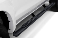 Load image into Gallery viewer, Go Rhino 4" OE Xtreme Oval Side Steps Ford F250/F350 Super Duty SuperCab (17-22) Textured Black or Polished - Textured Black Alternate Image