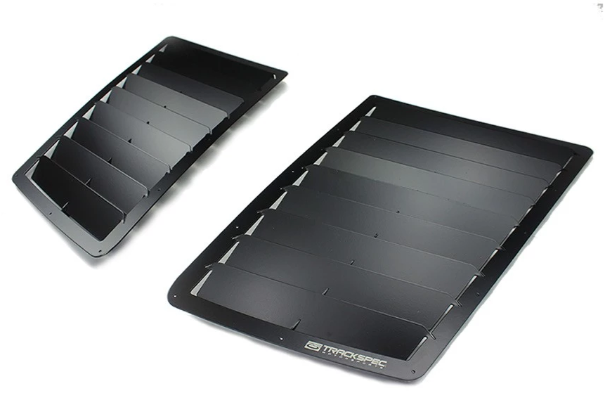 Trackspec Hood Louvers Ford Mustang GT500 S197 (05-10) Vents Kit