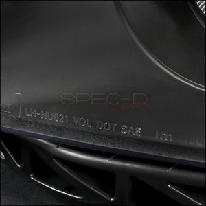 239.95 Spec-D Projector Headlights Ford Edge (07-10) Halo w/ LED Bar - Black or Chrome - Redline360