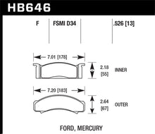 Load image into Gallery viewer, 157.99 Hawk HPS Brake Pads Dodge	Durango	SRT (2020) Front Pads - HB649F.605 - Redline360 Alternate Image
