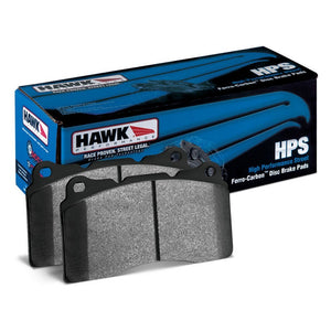 83.82 Hawk HPS Brake Pads Nissan Juke Nismo RS 1.6L Rear Set (14-17) HB600F.539 - Redline360